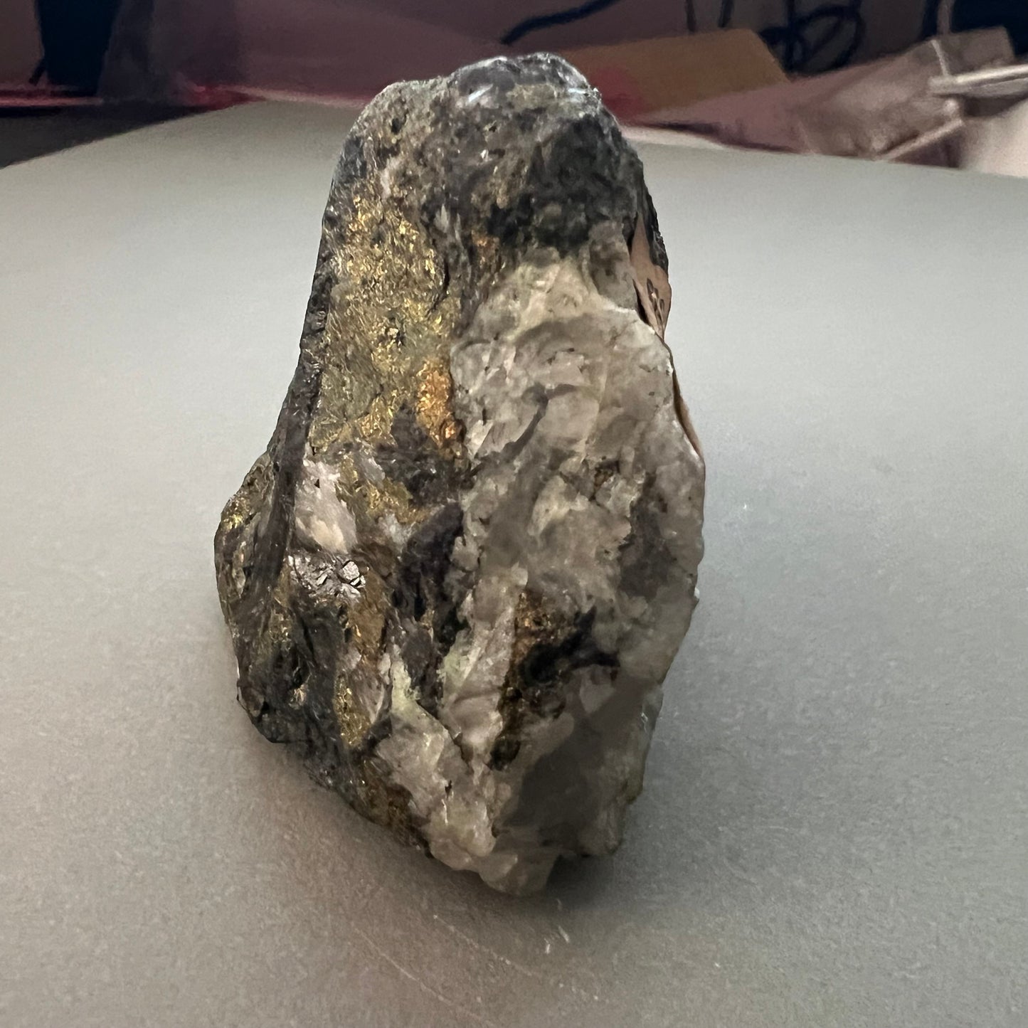 Wolframite - A.E. Foote label