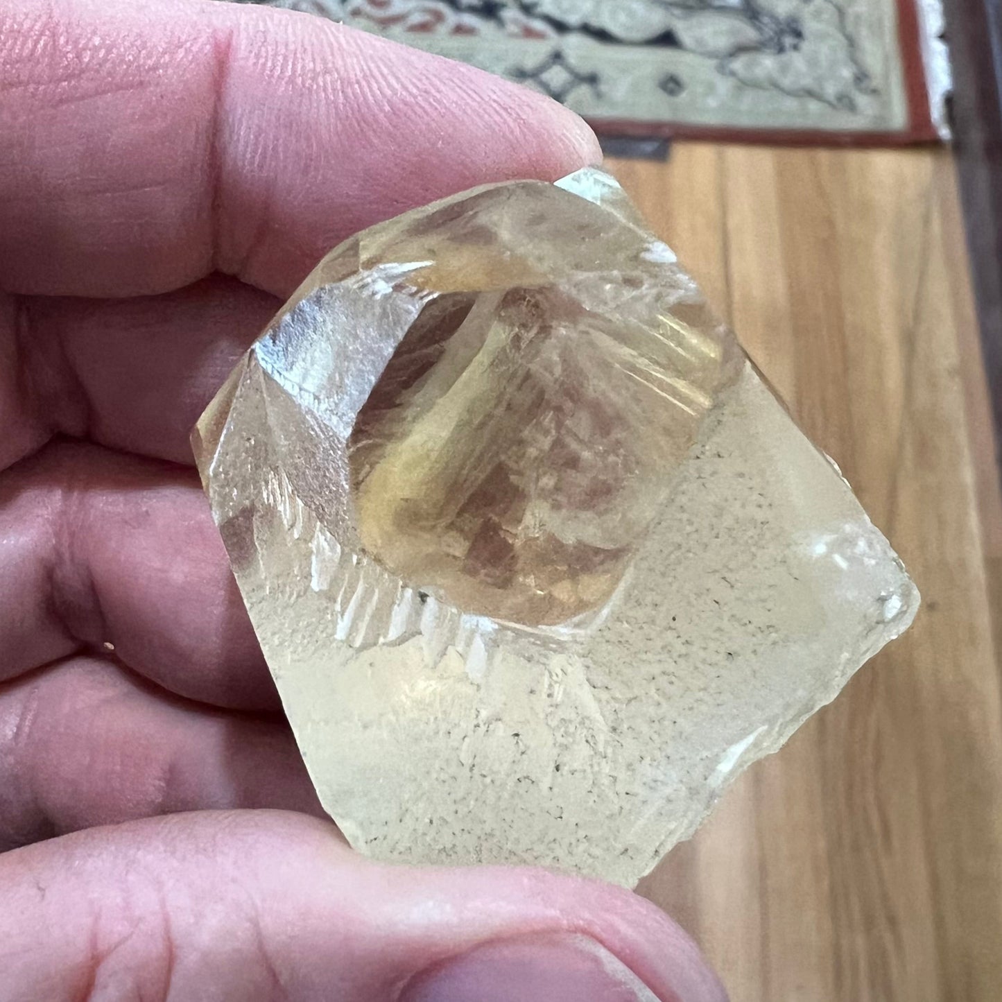 Gem Calcite crystal from Kazakhstan